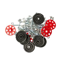 Конструктор металлический №1 Десятое Королевство, для уроков труда, 206 деталей