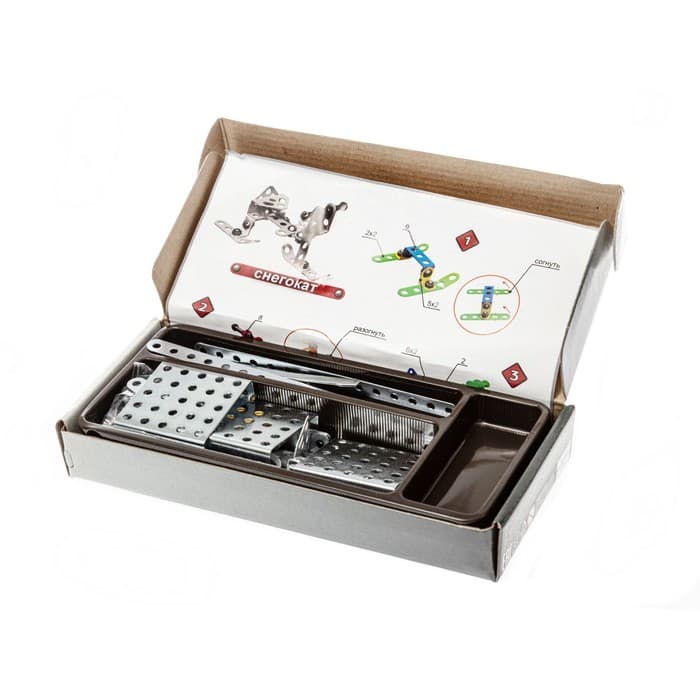 Конструктор металлический №7 Десятое Королевство, для уроков труда, 148 деталей