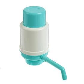 Помпа для воды «Дельфин» Эко, механическая, под бутыль от 11 до 19 л, бирюзовая