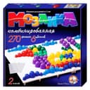 Мозаика круглая Десятое Королевство, 270 элементов по 10, 15, 20 мм, 6 цветов, 2 платы