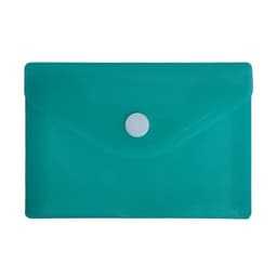 Папка-конверт на кнопке, А7, 180 мкм, Calligrata рифлёная, флуоресцентная, МИКС