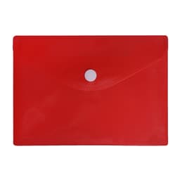 Папка-конверт на кнопке, А6, 180 мкм, Calligrata рифлёная, флуоресцентная, МИКС