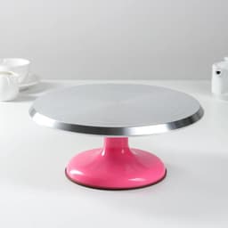 Подставка для торта вращающаяся «Лазурь», d=31 см, МИКС