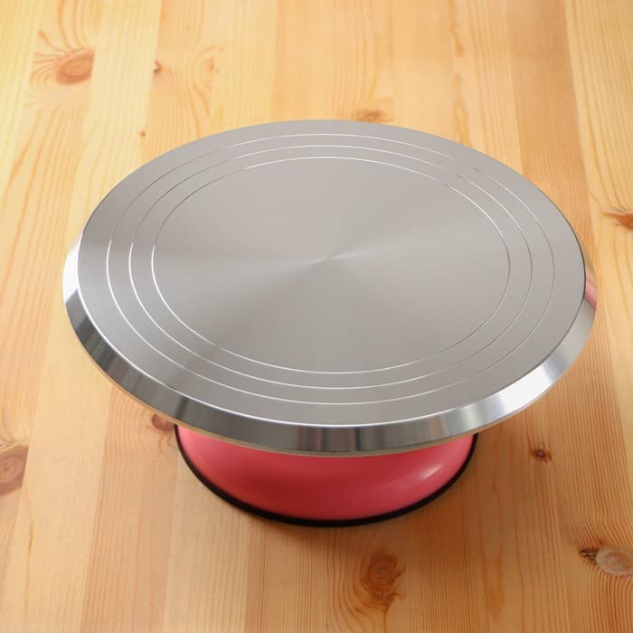 Подставка для торта вращающаяся «Лазурь», d=31 см, МИКС