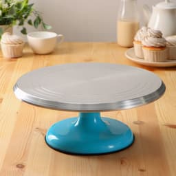 Подставка для торта вращающаяся «Лазурь», d=31 см, МИКС