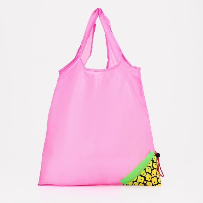 Сумка хозяйственная складная без застёжки, 38×0.5.58 см, МИКС