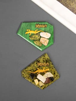 Магнит на холодильник «Урал», бесформенный, с камнем МИКС