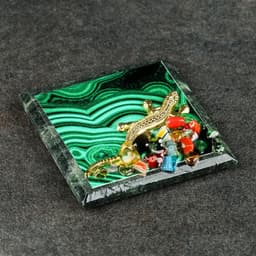 Магнит на холодильник «Срез. Малахит»