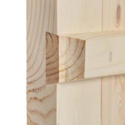 Дверь для бани и сауны, 180×70 см по коробке, сосна, на клиньях, массив, «Добропаровъ»