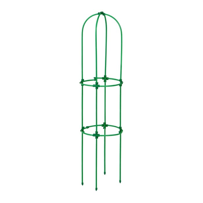 Шпалера, 135×30×1 см, металл, зелёная, «Ракета Клевер»
