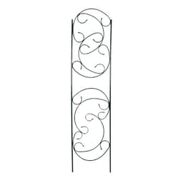 Шпалера, 217×55×1 см, металл, зелёная, «Эска»