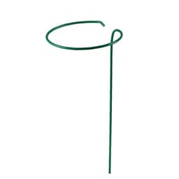 Подставка для клубники, металлическая, d=15 см, h=25 см, ножка d=0.3 см, зелёная, Greengo