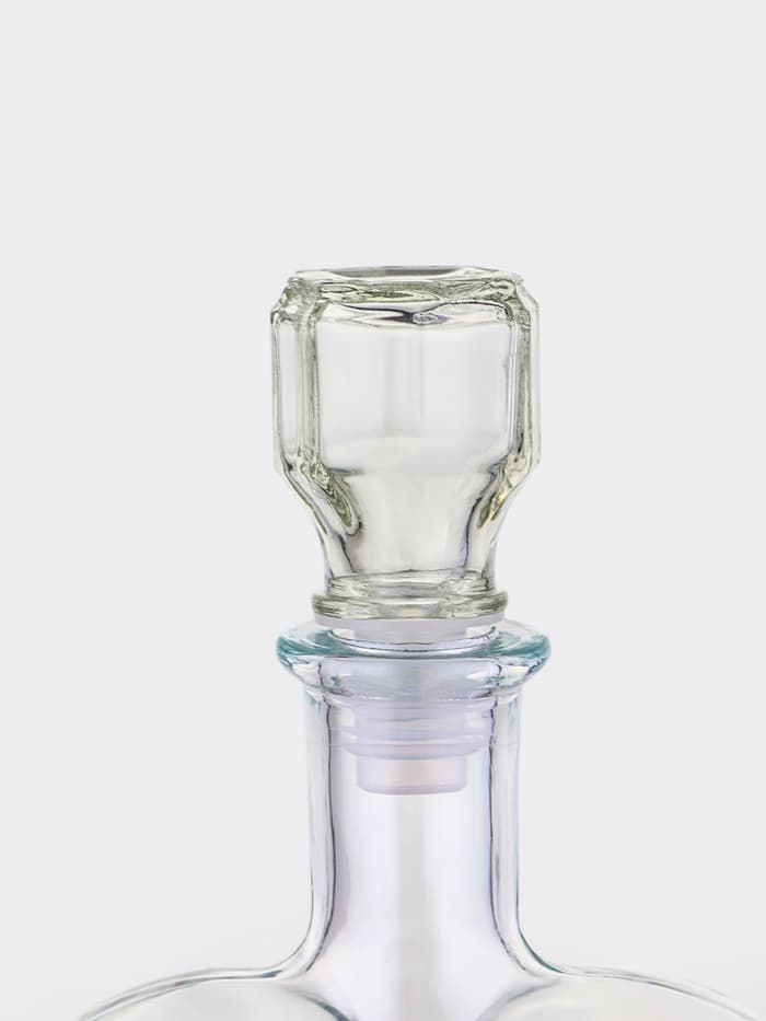 Ваза - бутылка декоративная «Сердце», для песочной церемонии, 12.5×6.5×19 см, 500 мл