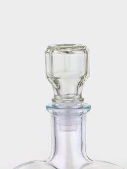 Ваза - бутылка декоративная «Сердце», для песочной церемонии, 12.5×6.5×19 см, 500 мл