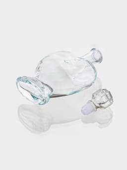 Ваза - бутылка декоративная «Сердце», для песочной церемонии, 12.5×6.5×19 см, 500 мл