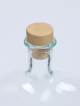 Ваза - бутылка декоративная «Сердце», для песочной церемонии, 12.5×6.5×19 см, 500 мл