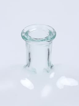 Ваза - бутылка декоративная «Сердце», для песочной церемонии, 12.5×6.5×19 см, 500 мл