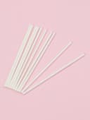 Палочки для леденцов Доляна, d=0.3 см, 10 см, набор 80 шт., пластик, белые