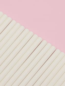 Палочки для леденцов Доляна, d=0.3 см, 10 см, набор 80 шт., пластик, белые