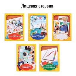 Папка школьная на кольцах «Портфолио школьника», 13 листов-разделителей, 24.5×32 см
