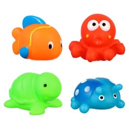 Резиновые игрушки для ванны Крошка Я «Малыши», с пищалкой, 4 шт.