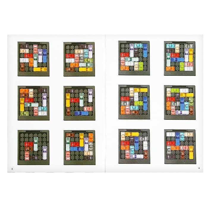 Настольная игра-головоломка Лас Играс KIDS «Час пик», на логику, 16 машин, 182 задания, от 1 игрока, 8+