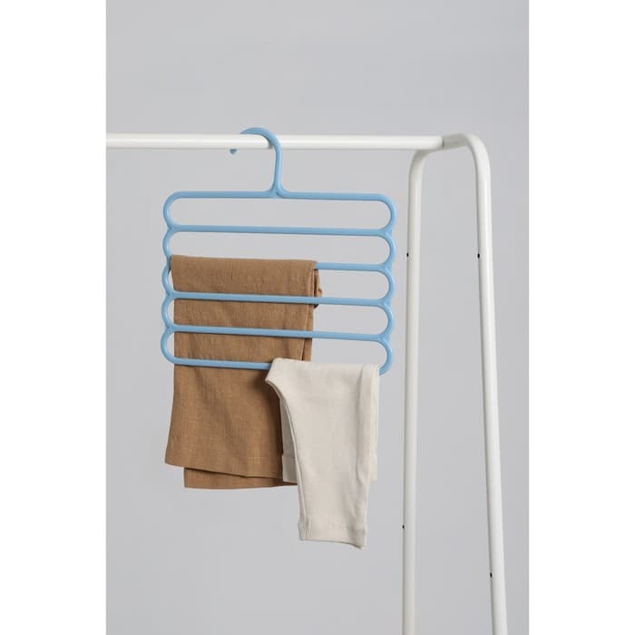 Плечики - вешалки для брюк и юбок Доляна, многоуровневая, 29.5×28.7 см, МИКС