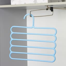 Плечики - вешалки для брюк и юбок Доляна, многоуровневая, 29.5×28.7 см, МИКС