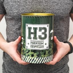 Копилка XXL «НЗ», 20×12.5 см