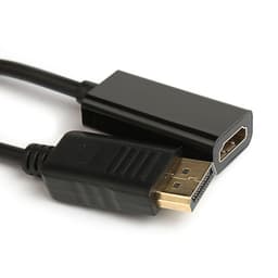 Переходник Luazon PL-003, HDMI (f) - DisplayPort (m), чёрный