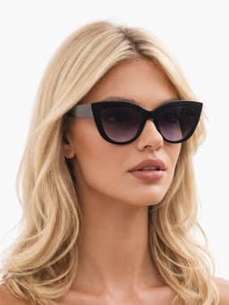 Очки солнцезащитные женские «OneSun. Кошачий глаз», uv 400, градиент, фиолетовые