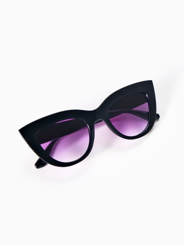 Очки солнцезащитные женские «OneSun. Кошачий глаз», uv 400, градиент, фиолетовые