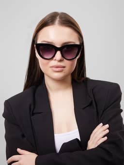 Очки солнцезащитные женские «OneSun. Кошачий глаз», uv 400, градиент, фиолетовые