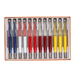 Ручка подарочная, шариковая, поворотная, со стразами и стилусом, МИКС