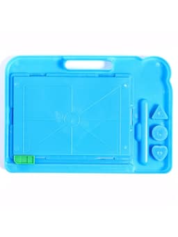 Доска магнитная с цветной крошкой, 3 штампика в комплекте, МИКС