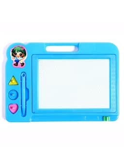 Доска магнитная с цветной крошкой, 3 штампика в комплекте, МИКС