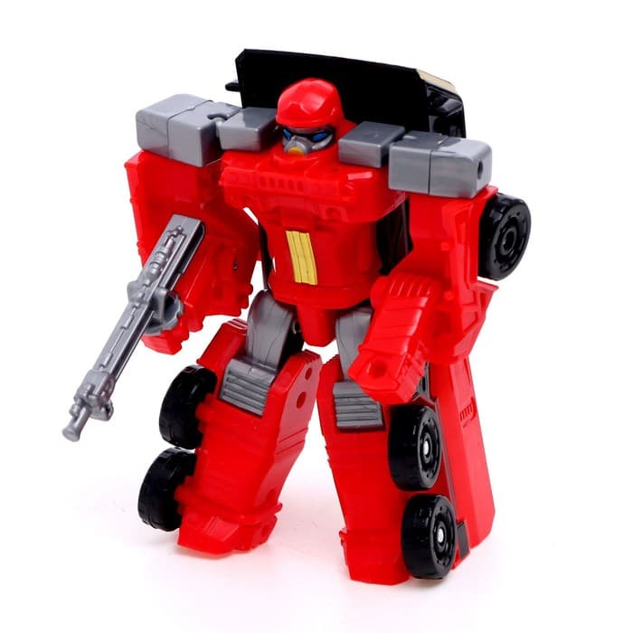 Робот - машинка «Пожарный», быстрая трансформация