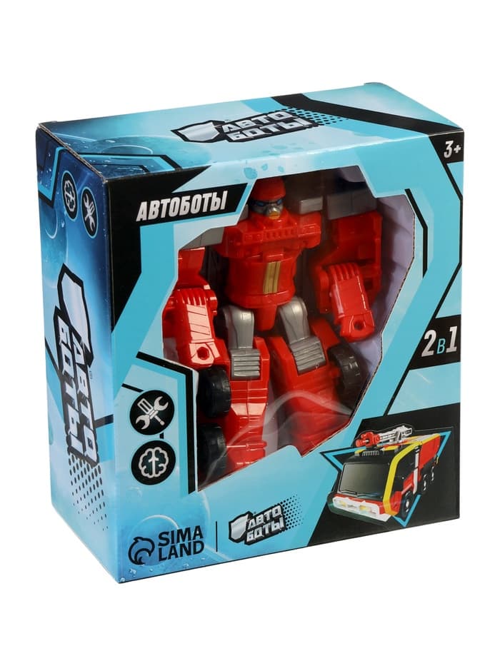 Робот - машинка «Пожарный», быстрая трансформация