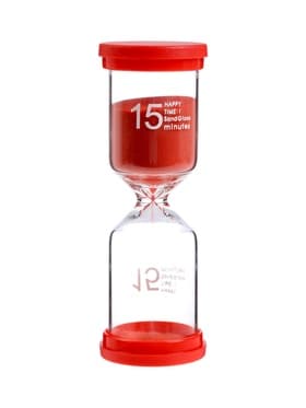 Часы песочные Happy time, на 15 минут, 12.5×4 см