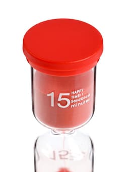 Часы песочные Happy time, на 15 минут, 12.5×4 см
