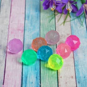 Мяч каучуковый «Кристалл», 2.5 см, МИКС