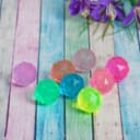 Мяч каучуковый «Кристалл», 2.5 см, МИКС