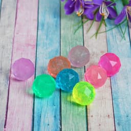 Мяч каучуковый «Кристалл», 2.5 см, МИКС