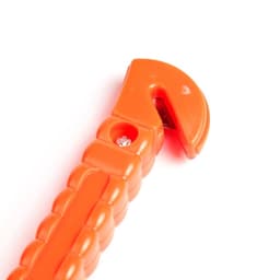 Аварийный молоток с ножом для ремня на подставке, 6.5×17.5 см