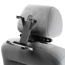 Держатель для планшета TORSO на подголовник в авто, раздвижной до 20 см, ширина захватов 6-10 см