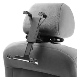 Держатель для планшета TORSO на подголовник в авто, раздвижной до 20 см, ширина захватов 6-10 см