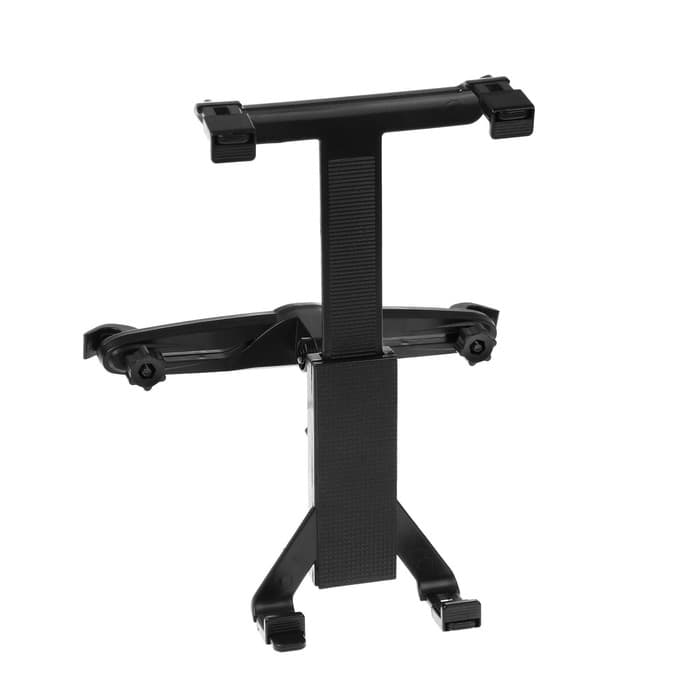 Держатель для планшета TORSO на подголовник в авто, раздвижной до 20 см, ширина захватов 6-10 см