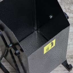 Урна для мусора «Квадратная», уличная, 22 л, бак 0.5 мм, 50×33×33 см, серая