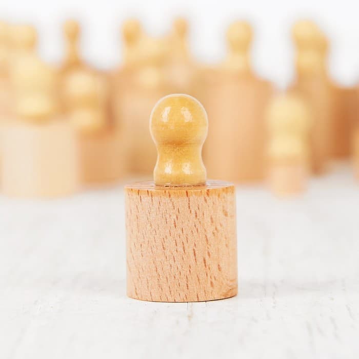 Развивающая игрушка «Цилиндры. Больше - меньше», набор