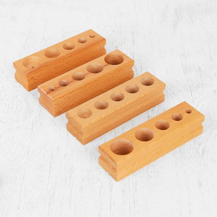 Развивающая игрушка «Цилиндры. Больше - меньше», набор